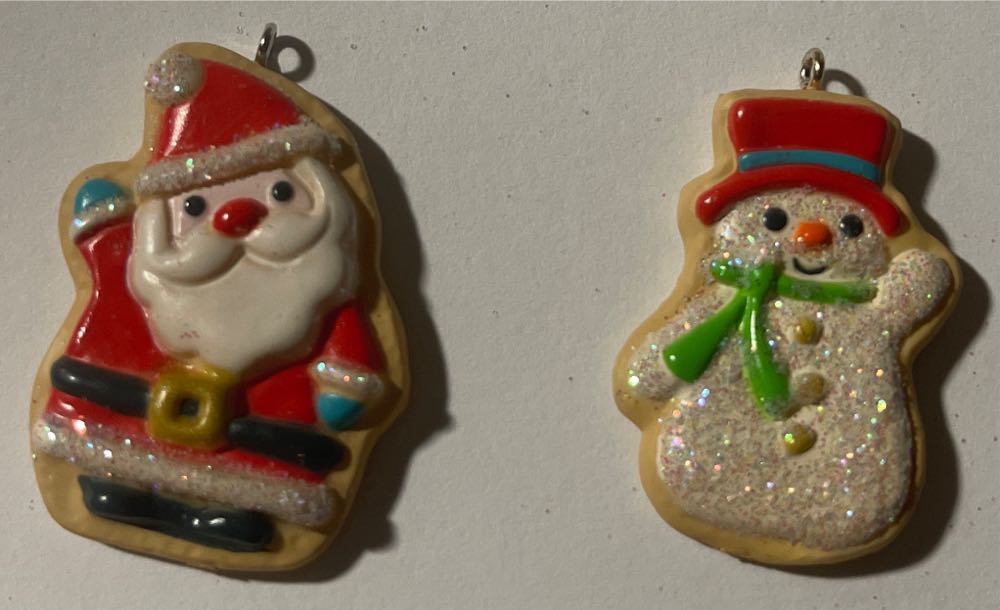 Cookie Jar Surprise - Season’s Treatings (Santa & Snowman) ornament collectible [Barcode 763795767540] - Main Image 3