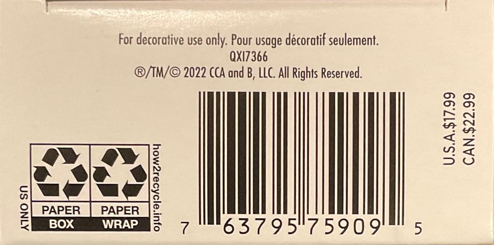 Candy Cane Cheer Scout Elf - Elf On The Shelf (Elf On The Shelf) ornament collectible [Barcode 763795759095] - Main Image 4