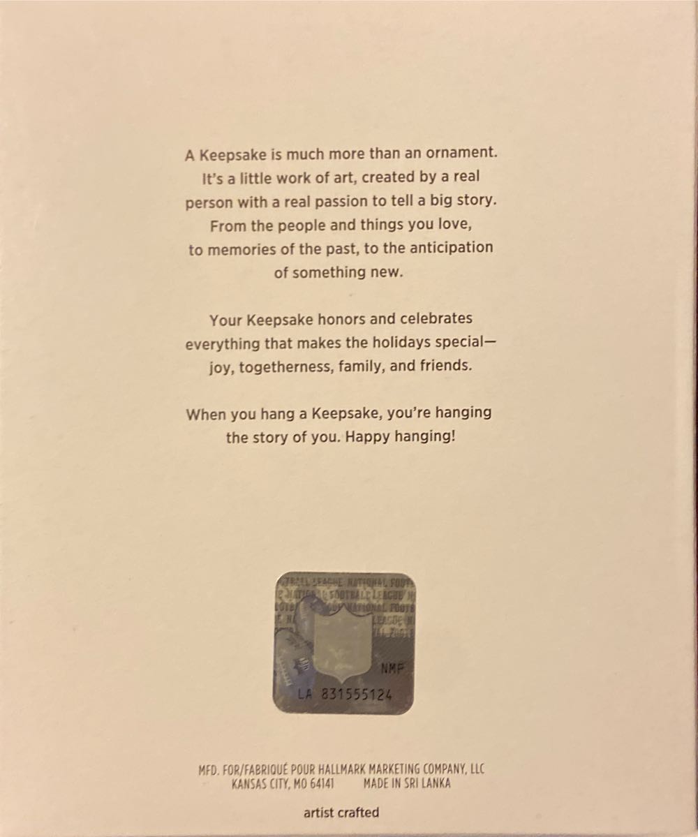 Patrick Mahomes II - NFL (Sports) ornament collectible [Barcode 763795767250] - Main Image 2