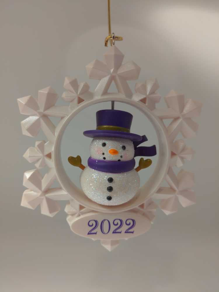 A Heartfelt Thank You - Snowman (Exclusive Gift) ornament collectible [Barcode 763795763856] - Main Image 2