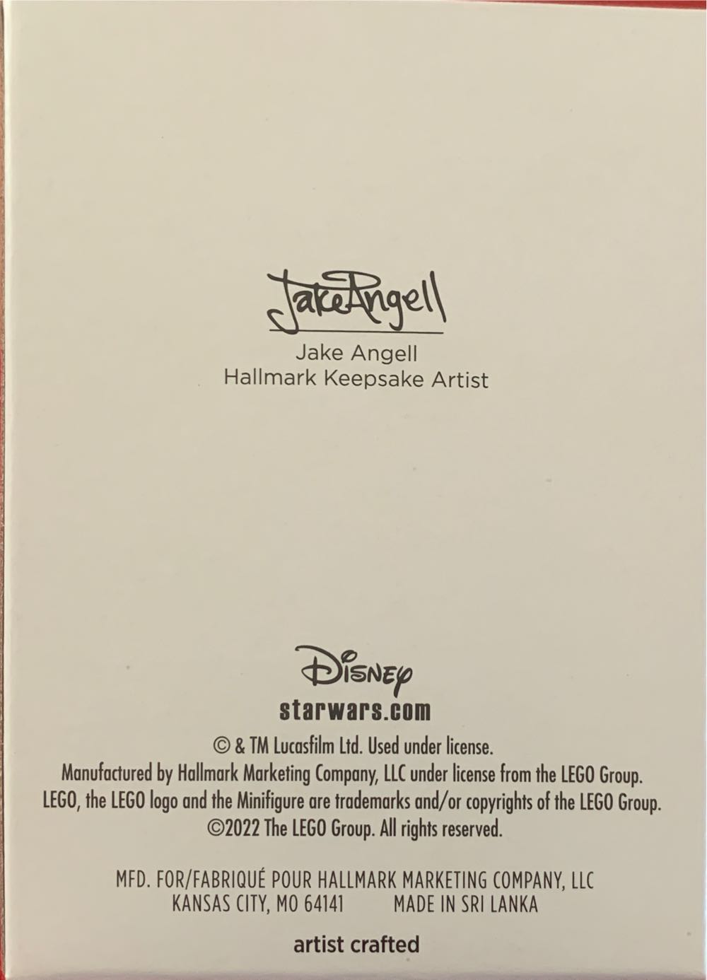 Star Wars 2022 BB-8 - Lego Star Wars (Star Wars) ornament collectible [Barcode 763795768066] - Main Image 2