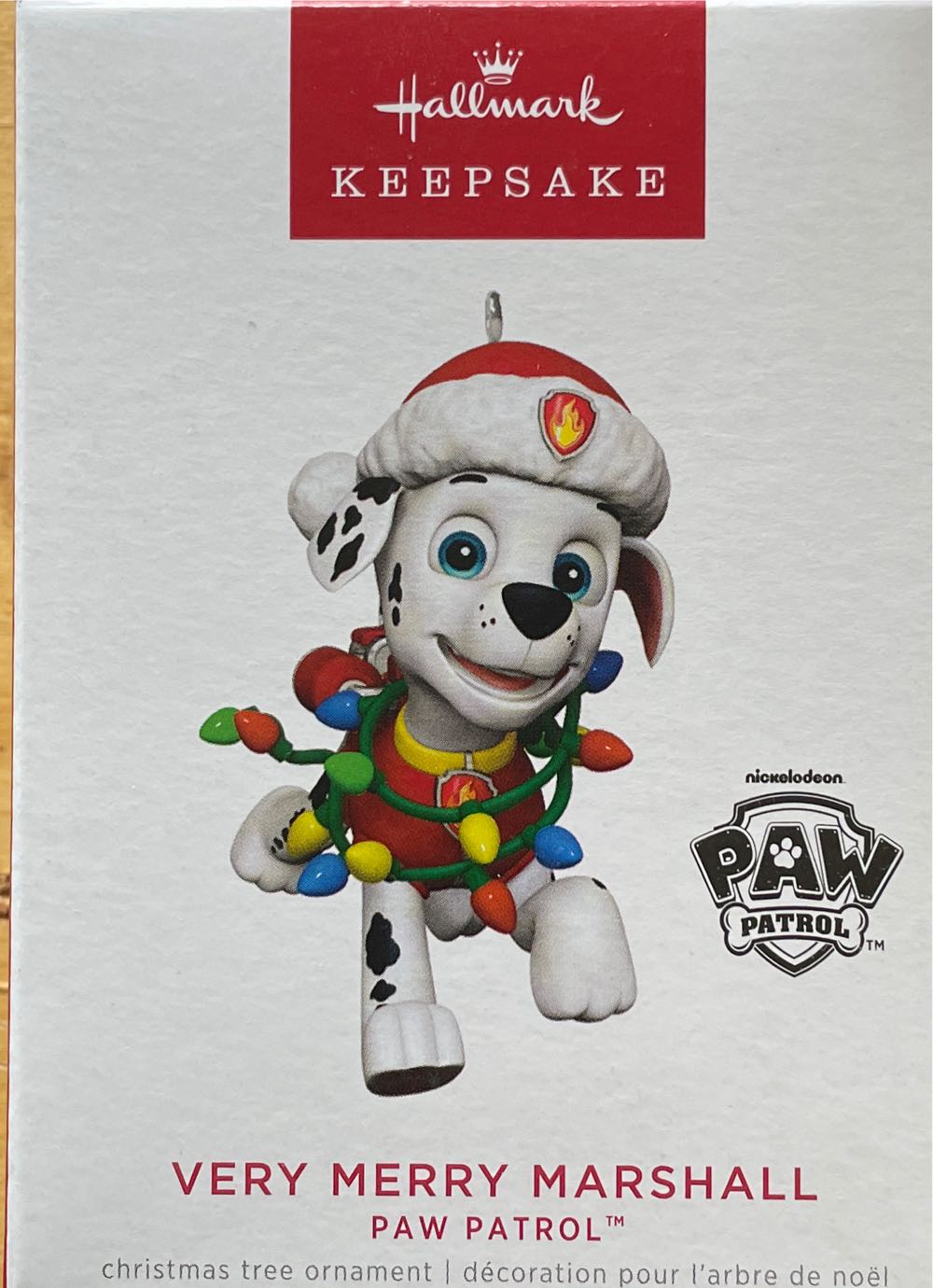 Very Merry Marshall - PAW Patrol (TV) ornament collectible [Barcode 763795748341] - Main Image 3