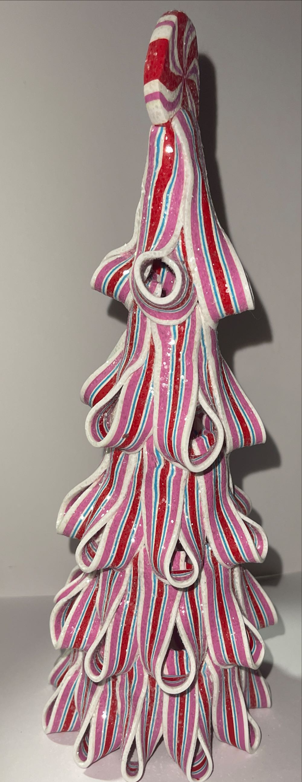 Peppermint Candy Christmas Tree  ornament collectible [Barcode 195158800647] - Main Image 2