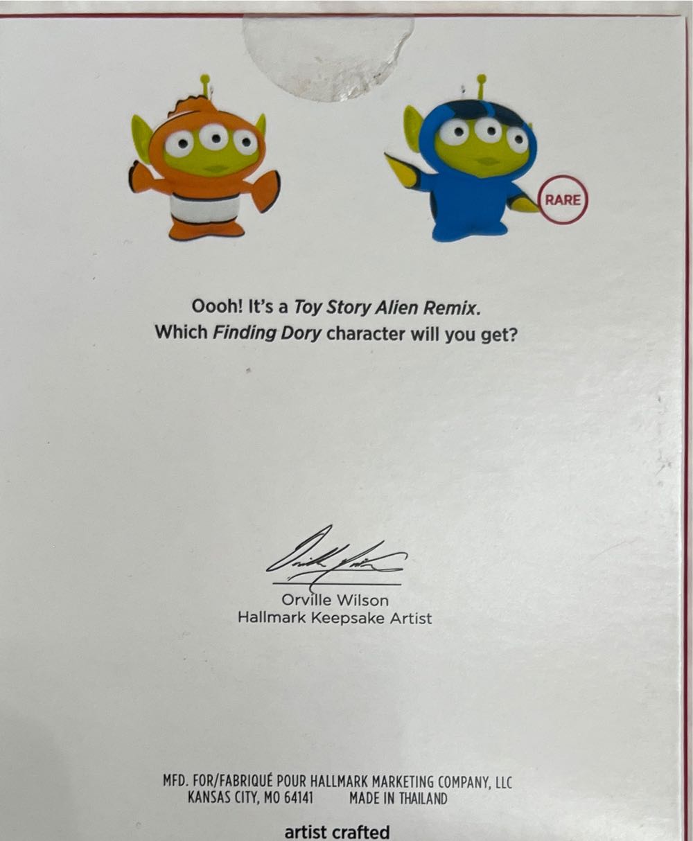 Finding Nemo Alien Remix Surprise - Nemo - Finding Nemo (Disney) ornament collectible [Barcode 763795767397] - Main Image 3