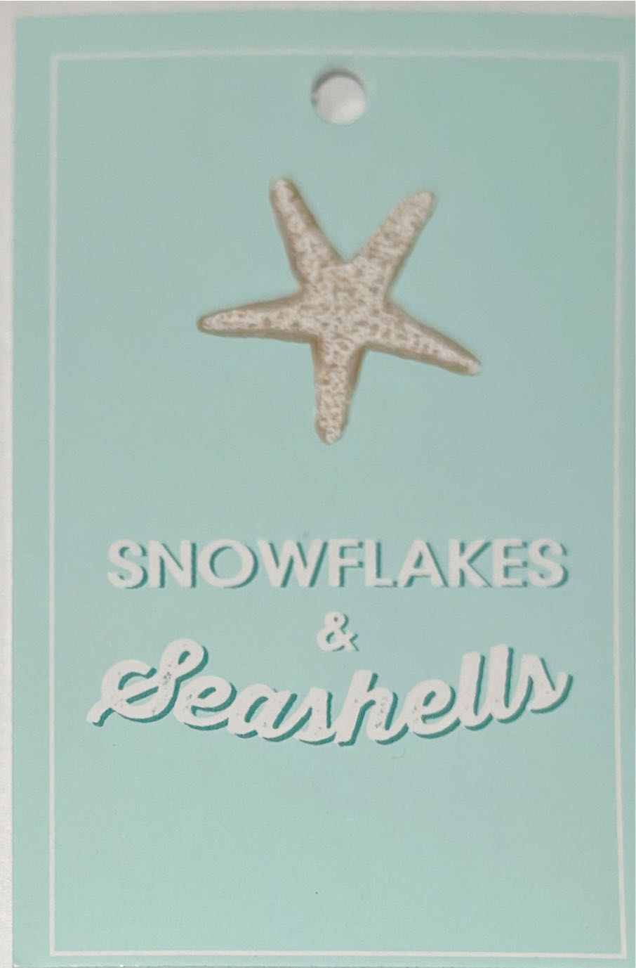 Beach Chair - Snowflakes & Seashells (Beach) ornament collectible [Barcode 400196900502] - Main Image 3