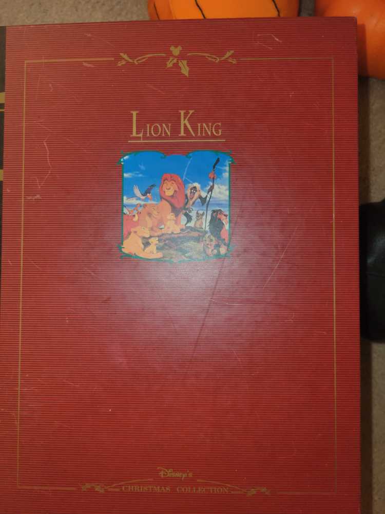 Lion King Storybook  ornament collectible - Main Image 1