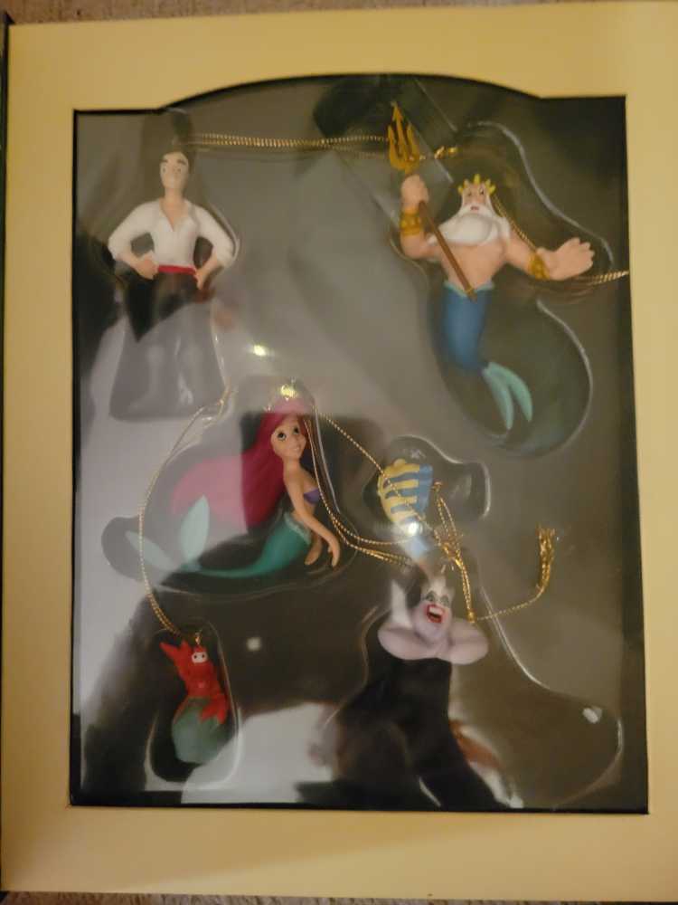 The Little Mermaid Storybook   ornament collectible - Main Image 2