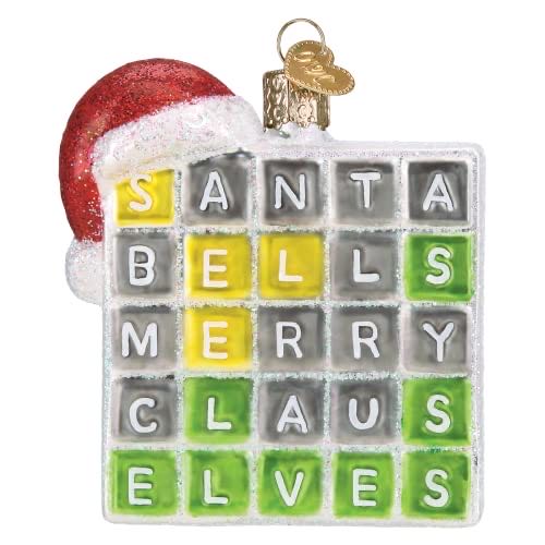 Merry Words (Wordle)  (Toys and Games) ornament collectible [Barcode 729343441966] - Main Image 1