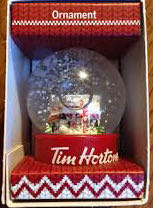 Tim Hortons - Snowglobe - Tim Hortons (Coffee Shop) ornament collectible [Barcode 882424150413] - Main Image 2