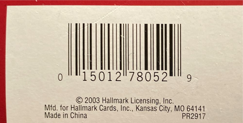 Kris Kringle PR2917 - Santa (Santa) ornament collectible [Barcode 015012780529] - Main Image 3