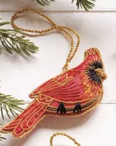 Santa With Small Tree And Teddy Bear