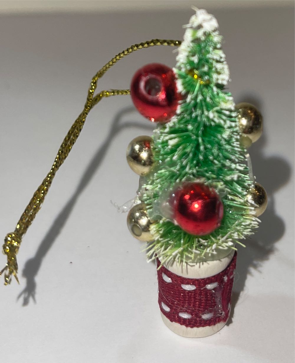 Christmas Trees Mini Bottle Brush Ornaments  (Christmas Trees) ornament collectible - Main Image 2