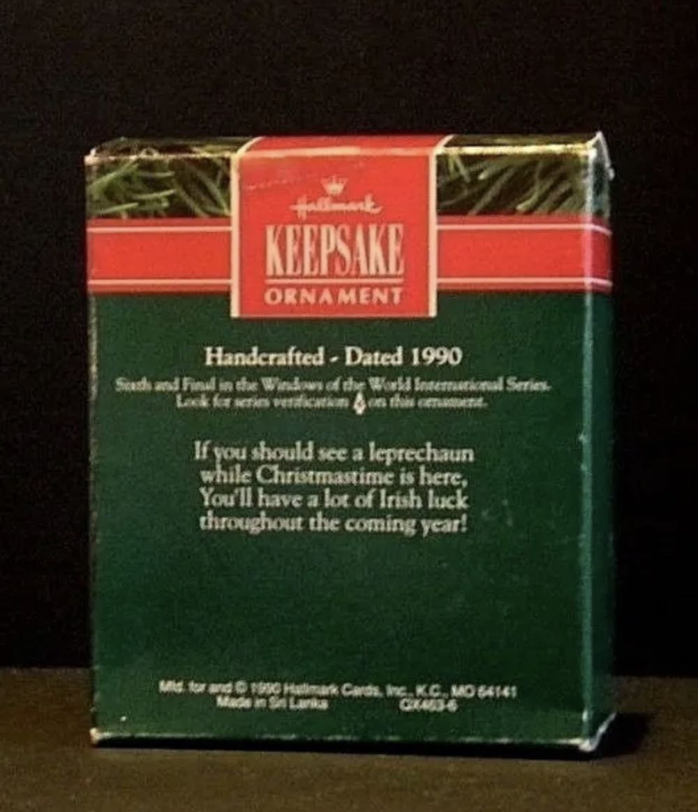 Windows Of The World - Ireland (6th And Final In Series)  ornament collectible - Main Image 4