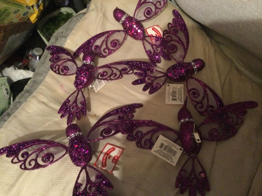 Hummingbird Violet - Holiday Time ornament collectible - Main Image 1