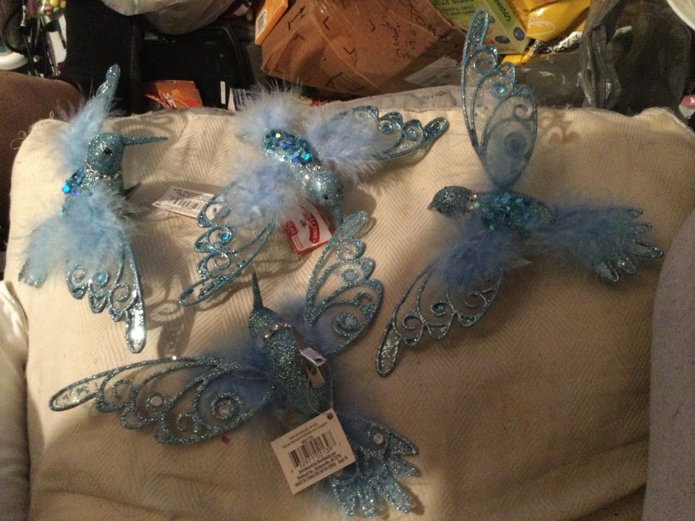 Hummingbird Sky - Holiday Time ornament collectible - Main Image 2