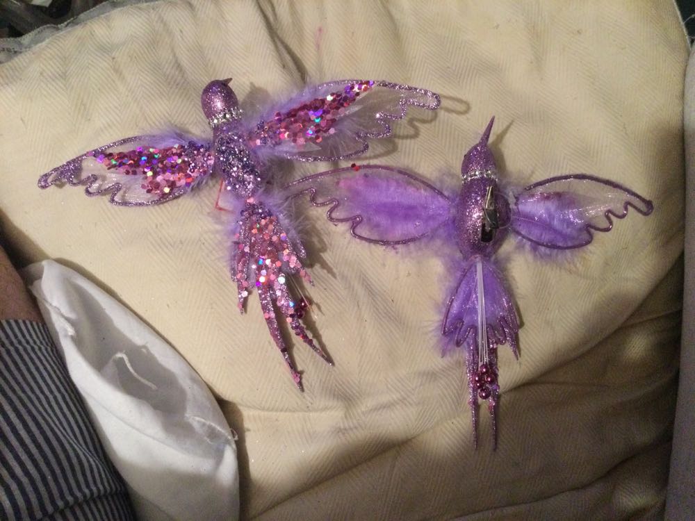 Hummingbird Lavender - Holiday Time ornament collectible - Main Image 2