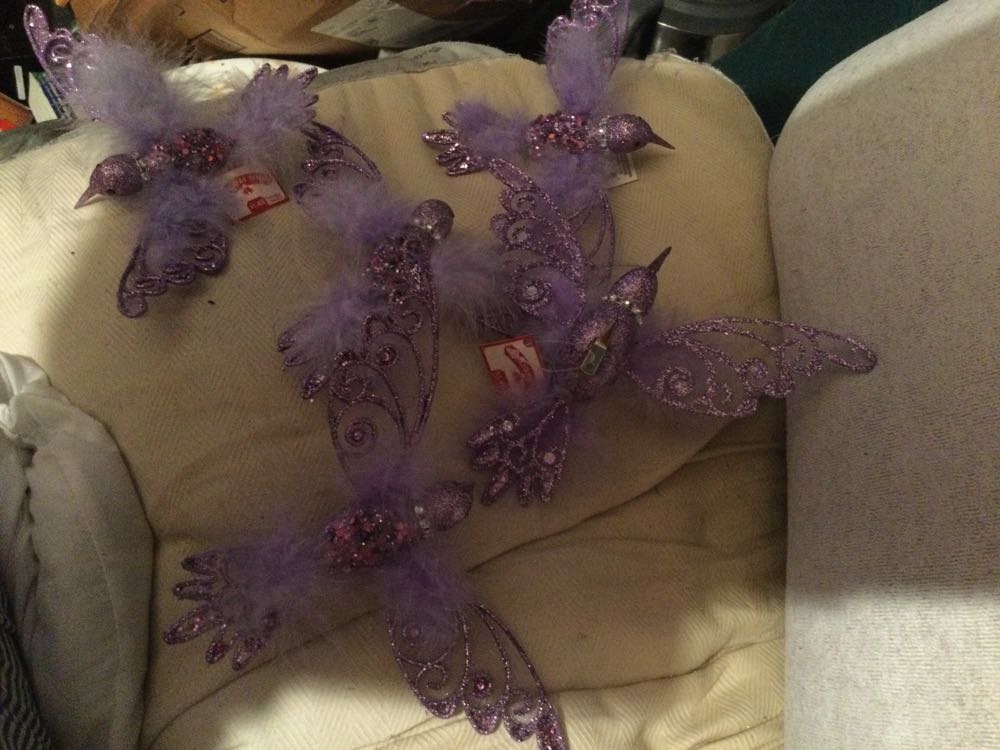 Hummingbird Lavender - Holiday Time ornament collectible - Main Image 2