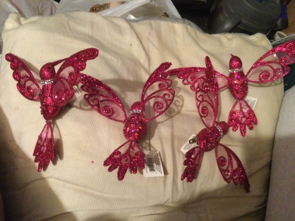 Hummingbird Magenta - Holiday Time ornament collectible - Main Image 3