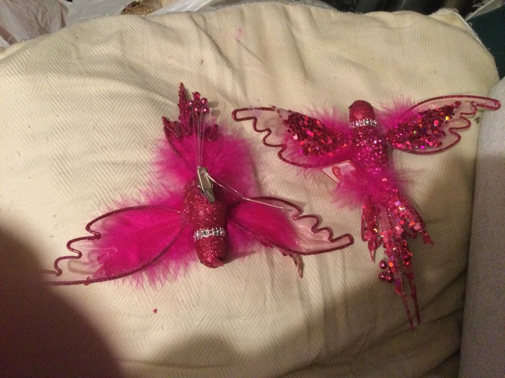 Hummingbird Magenta - Holiday Time ornament collectible - Main Image 3