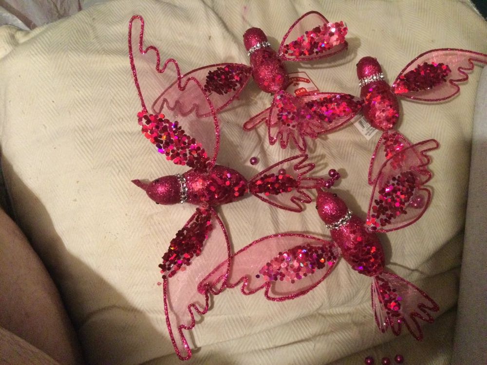 Hummingbird Magenta - Holiday Time ornament collectible - Main Image 2