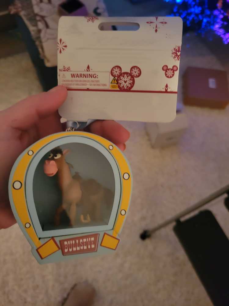 Toy Story 2: “BULLSEYE in TOY PACKAGING” - Disney Sketchbook (MAGIC: Sound) ornament collectible [Barcode 465063449737] - Main Image 2