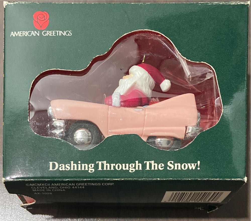 Dashing Through The Snow!  ornament collectible - Main Image 2
