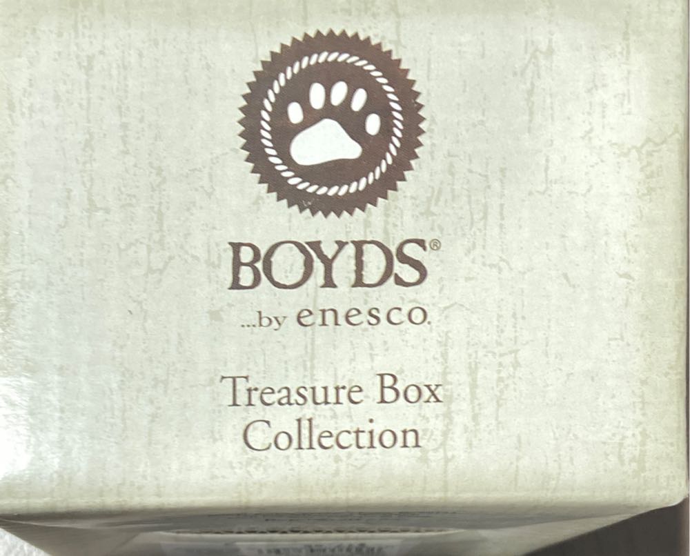 Boyds By Enesco Treasure Box Collection Firefighter Mcbruin’s Helmet With Spark  ornament collectible [Barcode 045544438896] - Main Image 4