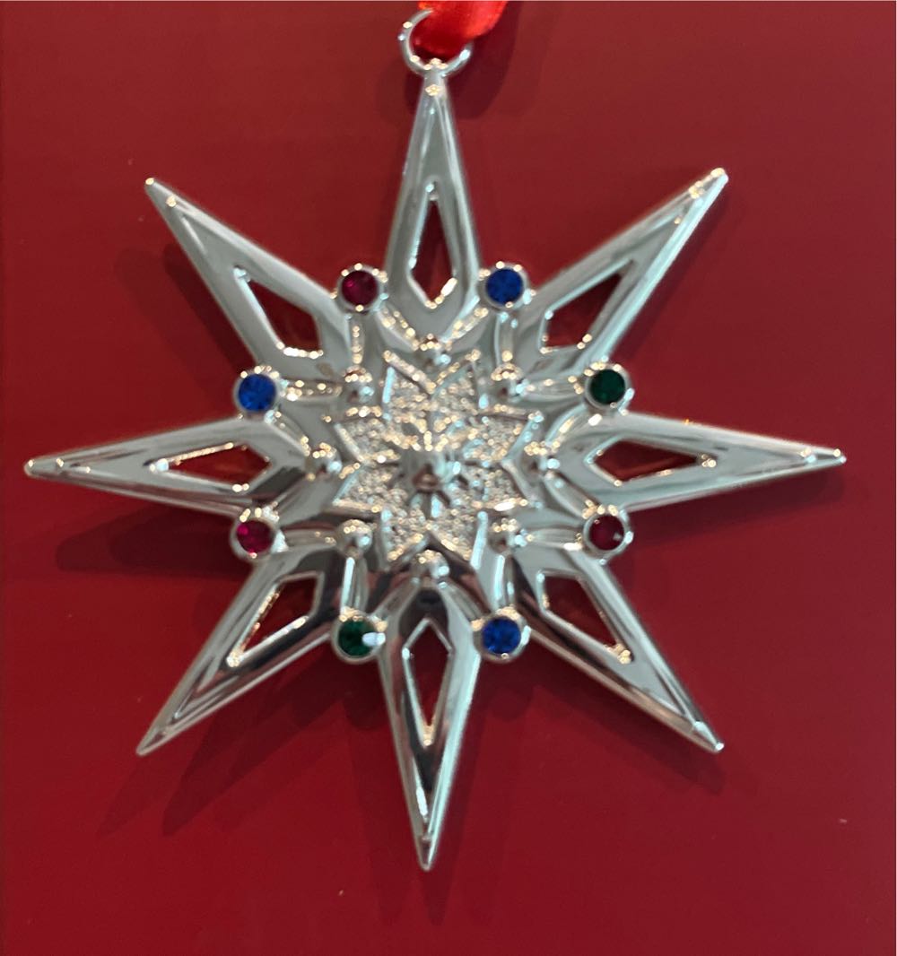 Cape Shore Coastal Pelican On Piling With Santa Christmas Ornament