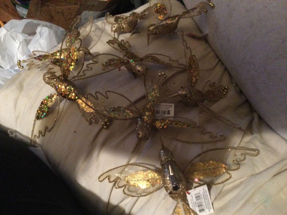 Hummingbird Gold - Holiday Time ornament collectible - Main Image 2