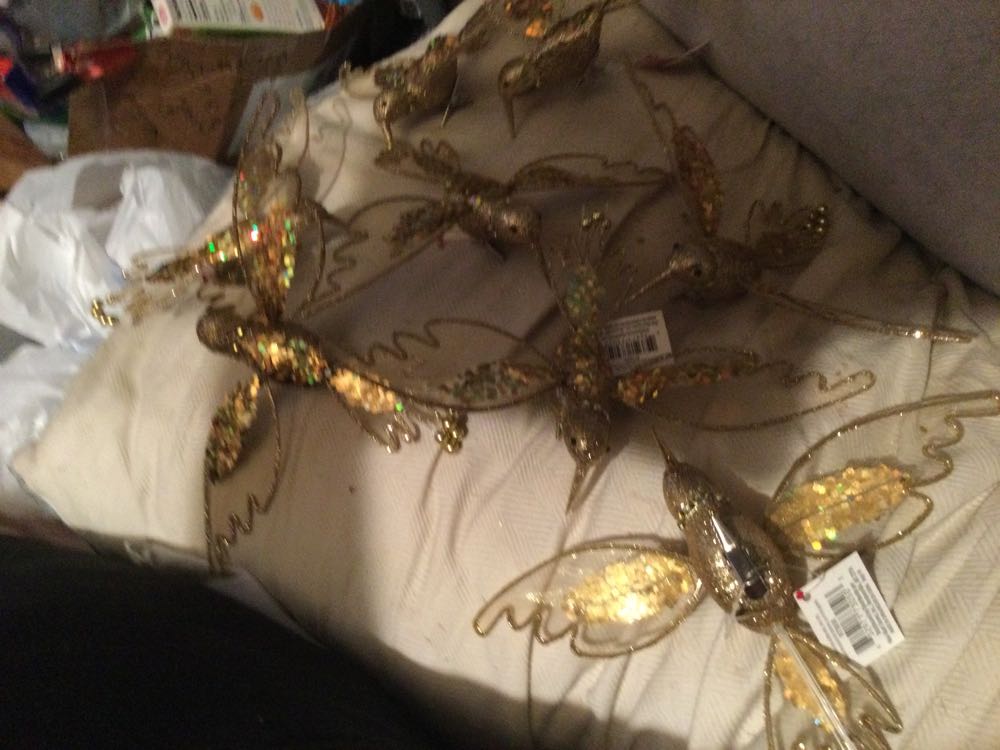 Hummingbird Gold - Holiday Time ornament collectible - Main Image 3