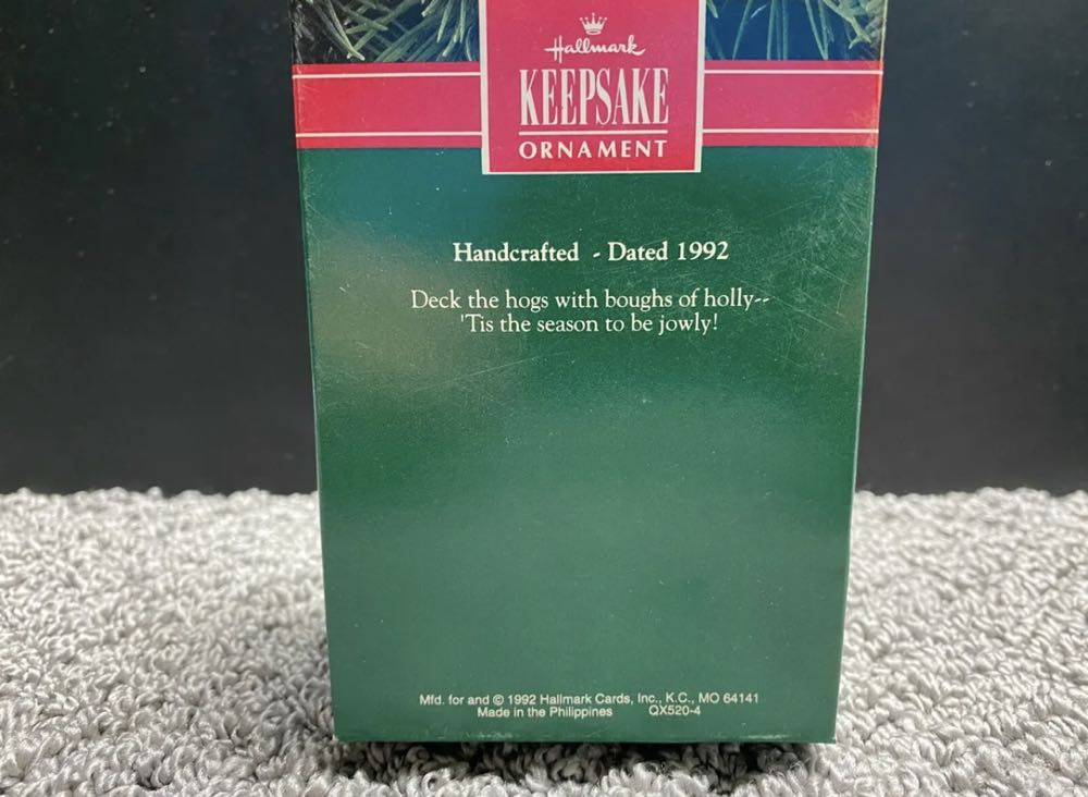 Deck The Hogs  ornament collectible - Main Image 4