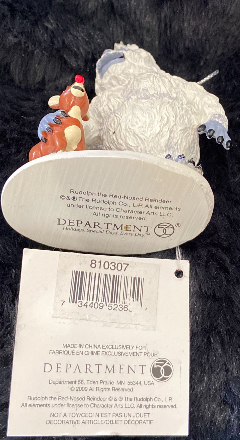 Rudolph The Red-Nosed Reindeer  ornament collectible [Barcode 734409523654] - Main Image 2