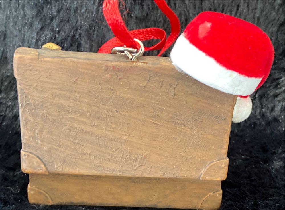 Believe Suitcase  ornament collectible - Main Image 2