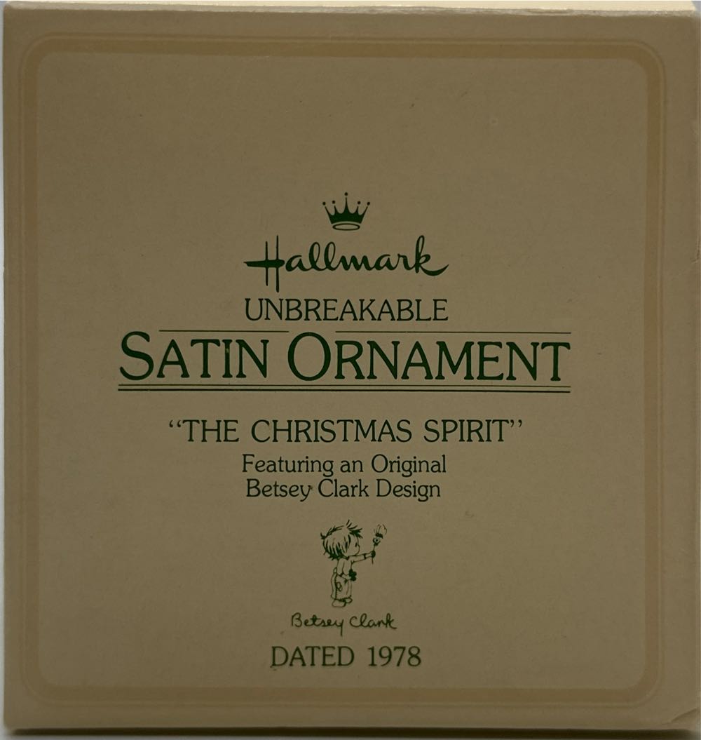 Betsey Clark - The Christmas Spirit - Betsy Clark (Betsey Clark) ornament collectible - Main Image 3