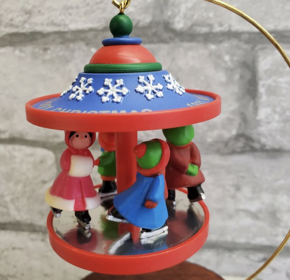 Skater’s Carousel (4th In Series)  ornament collectible - Main Image 2