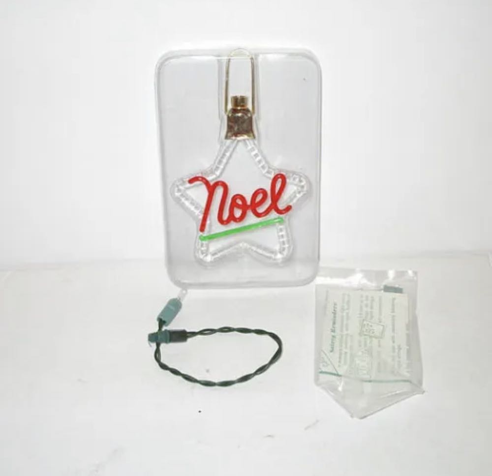 Bright Noel Star  ornament collectible - Main Image 3