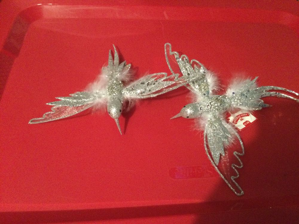 Hummingbird Silver - Holiday Time ornament collectible - Main Image 3