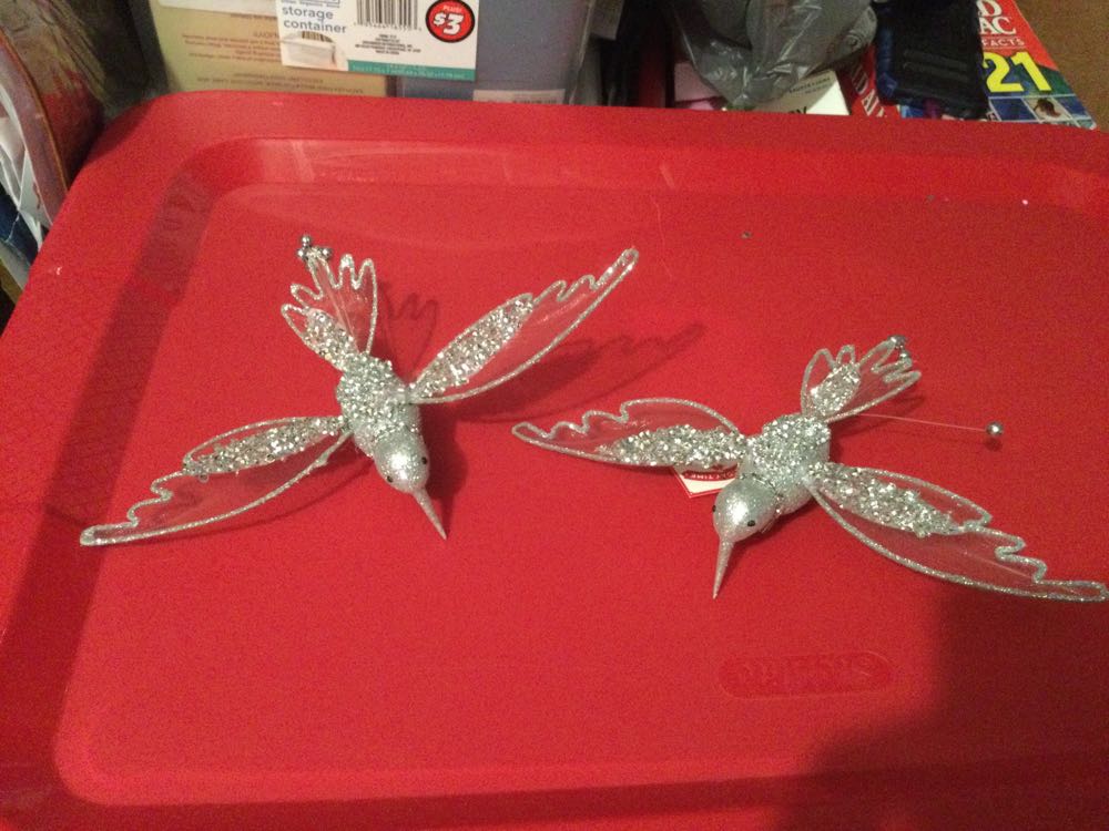 Hummingbird Silver - Holiday Time ornament collectible - Main Image 3