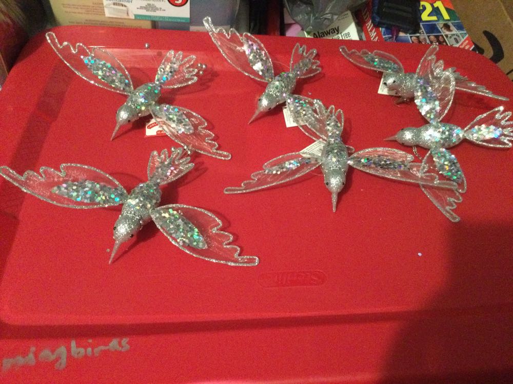 Hummingbird Silver - Holiday Time ornament collectible - Main Image 2