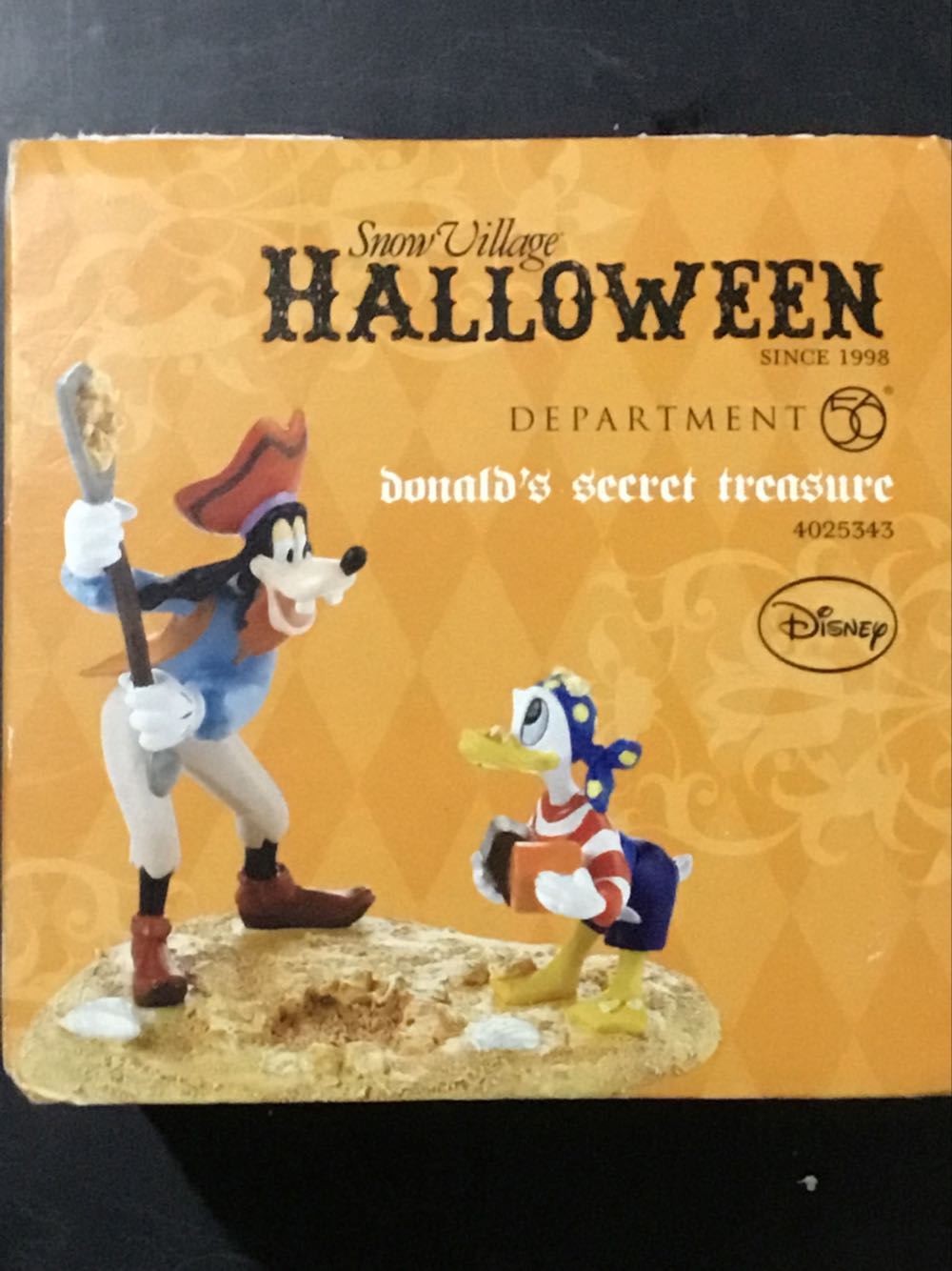 Donald’s Secret Treasure - Snow Village Halloween (Halloween) ornament collectible [Barcode 045544424967] - Main Image 2