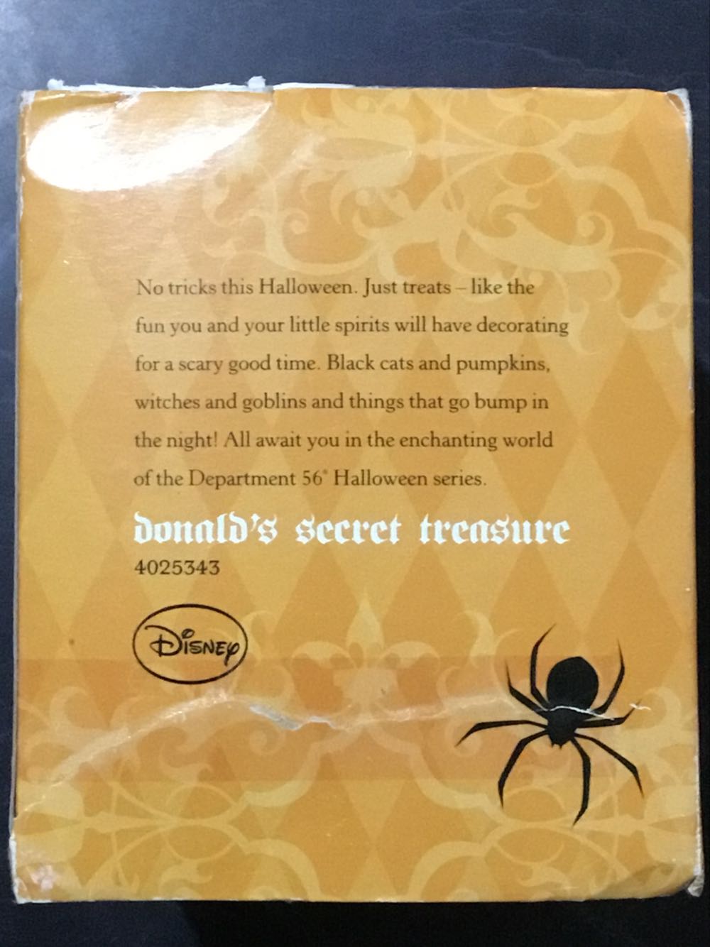 Donald’s Secret Treasure - Snow Village Halloween (Halloween) ornament collectible [Barcode 045544424967] - Main Image 3