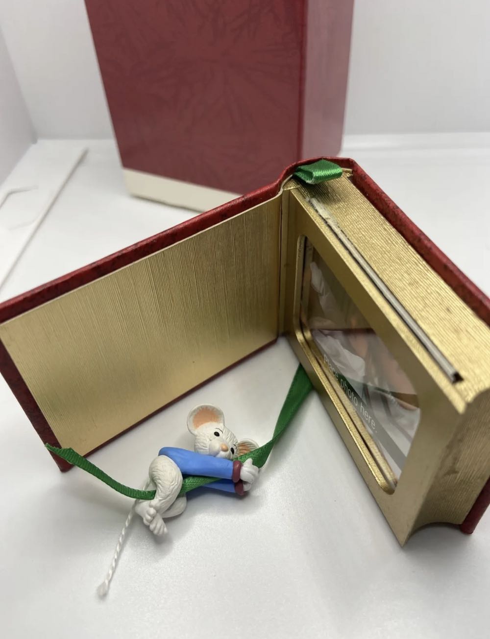 Festive Album Photo Holder  ornament collectible - Main Image 2