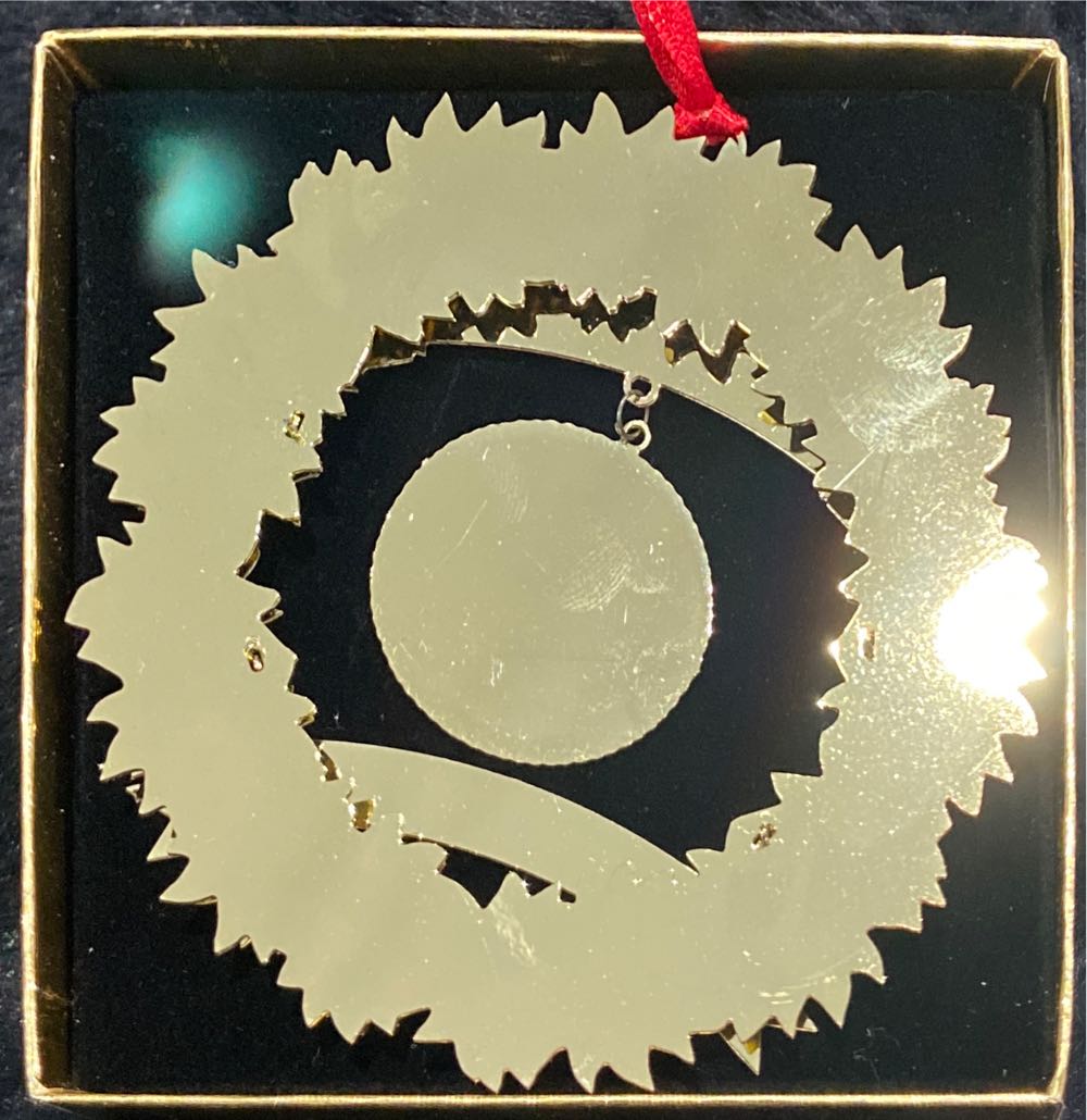 Happy Holidays West Virginia  ornament collectible - Main Image 2