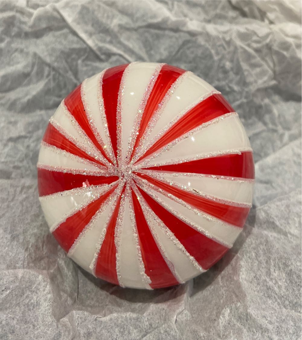 Glass Bulb USA Flag  ornament collectible - Main Image 2