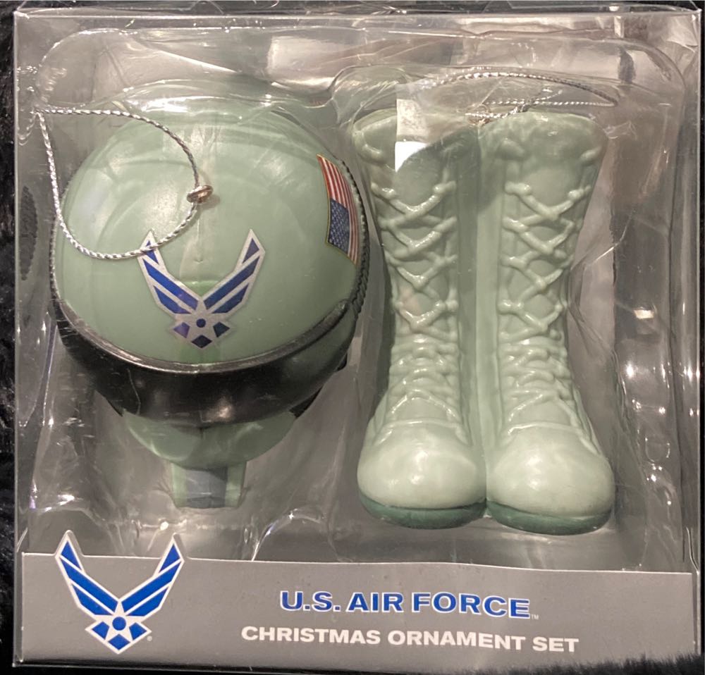 US Air Force Hat And Boots  ornament collectible [Barcode 086131307799] - Main Image 1