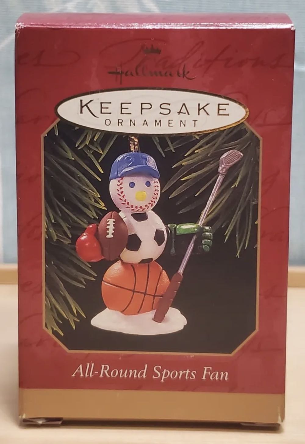 All-Around Sports Fan  ornament collectible - Main Image 1