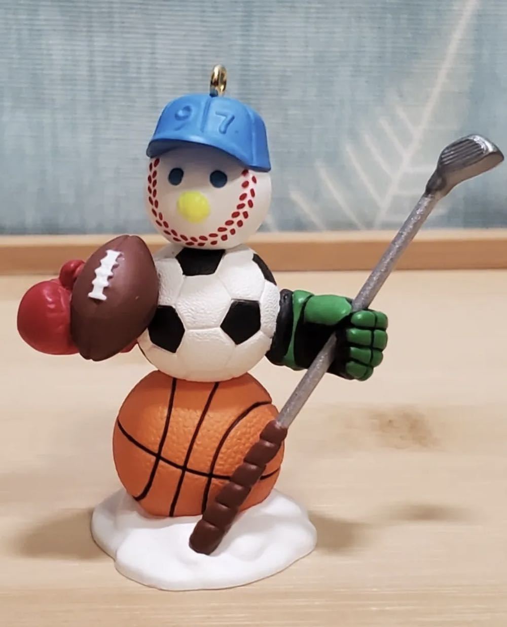 All-Around Sports Fan  ornament collectible - Main Image 2