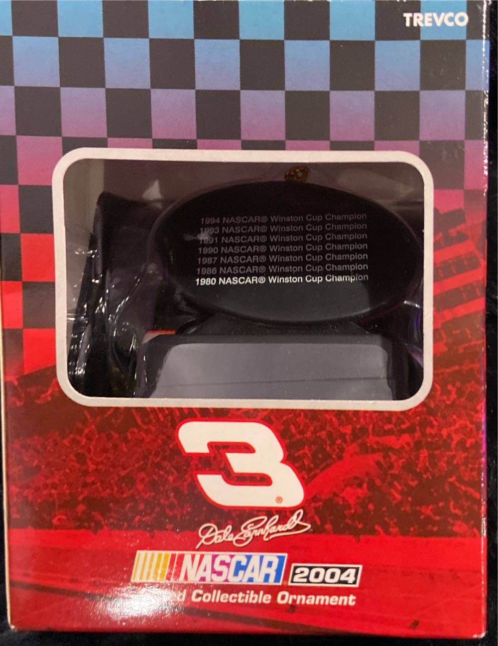 Nascar Dale Earnhardt #3 Christmas Goodwrench Car  ornament collectible [Barcode 692382301419] - Main Image 2