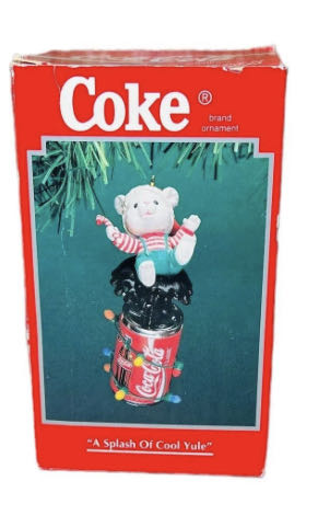 A Splash Of Cool Yule  (Coca-Cola) ornament collectible [Barcode 045544185875] - Main Image 3
