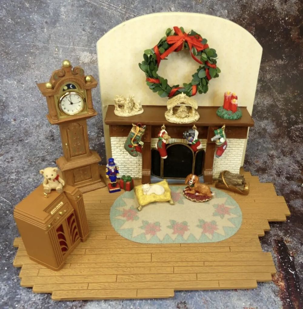 Cracker Barrel Clear Laying Reindeer